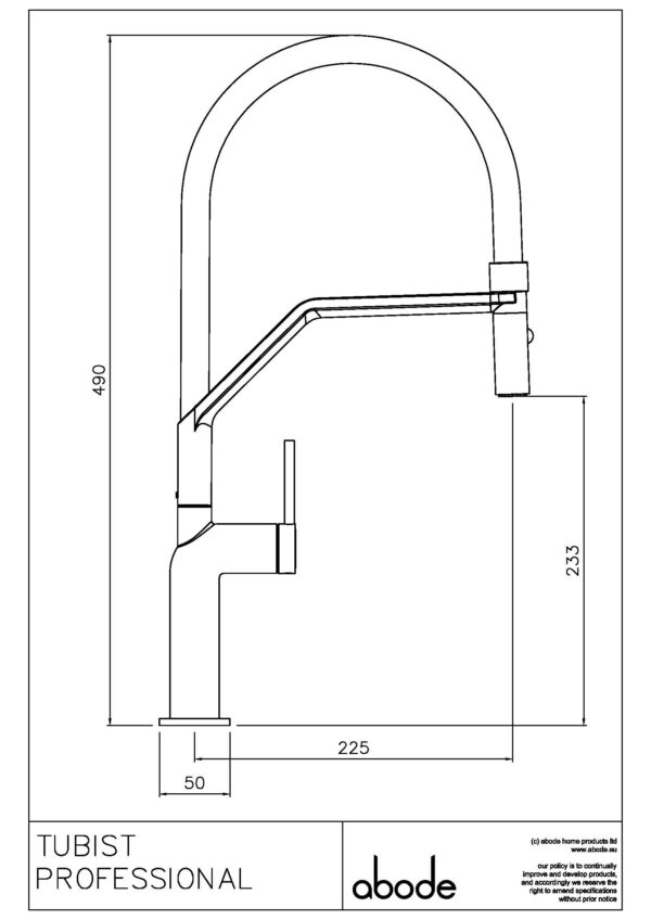 ABODE Tubist Professional Pull Around with Spray - Image 5