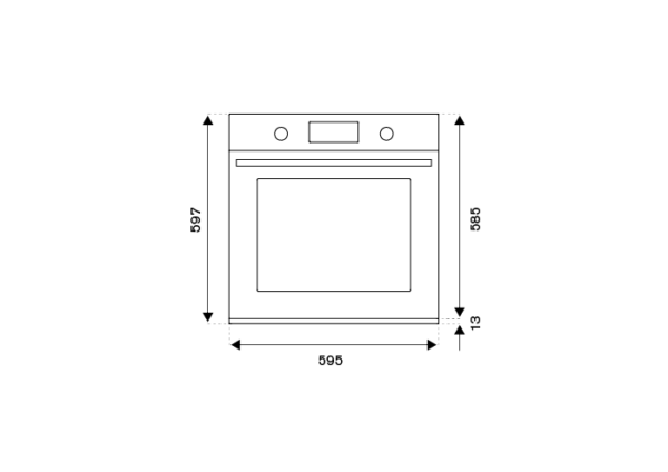BERTAZZONI - Modern Series - Single Pyrolytic Steam Oven - S/S - Image 2
