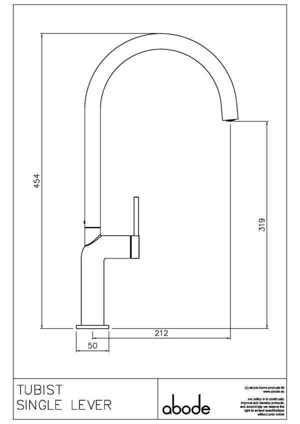ABODE Tubist Single Lever - Image 7