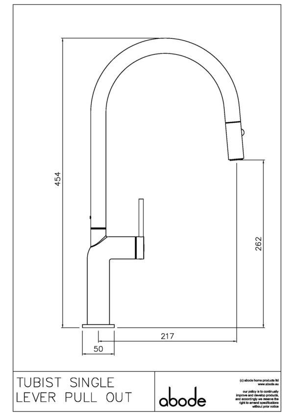 ABODE Tubist Single Lever Pull Out - Image 7