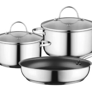 SIEMENS PAN SET (3 pcs) Suitable for Siemens induction hobs