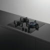 F&P 60cm GAS ON GLASS HOB - NG - Black Glass - Image 2