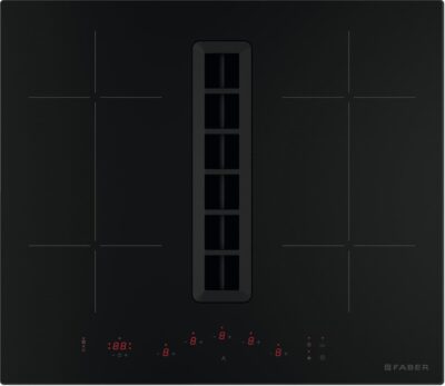 FABER Galileo Flow 60 - 60 x 52cm - Black Glass - Ducted only