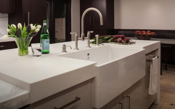 P & R 4273 Langbourn Bridge Sink Mixer and Rinse - Image 9