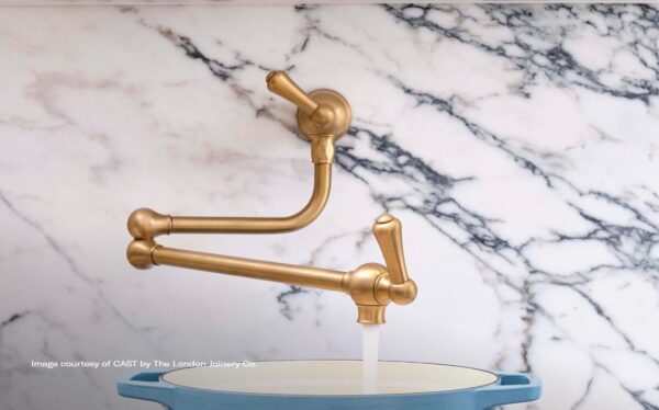 P & R 4799 Phoenician / Ionian / Etruscan / Provence Pot Filler with Lever Handles - Image 11