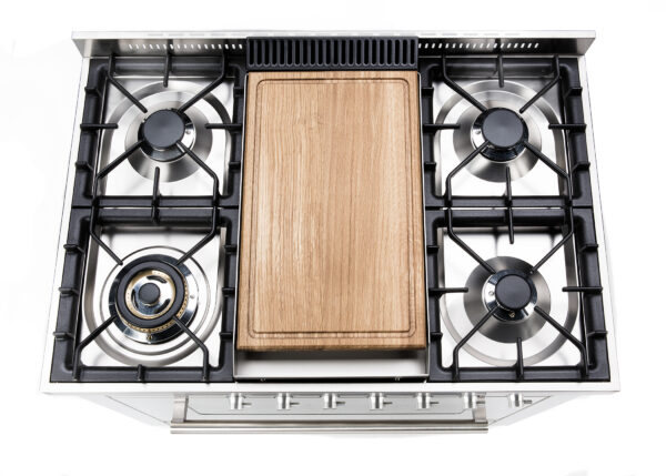 ILVE FRY TOP SOLID WOOD CHOPPING BOARD