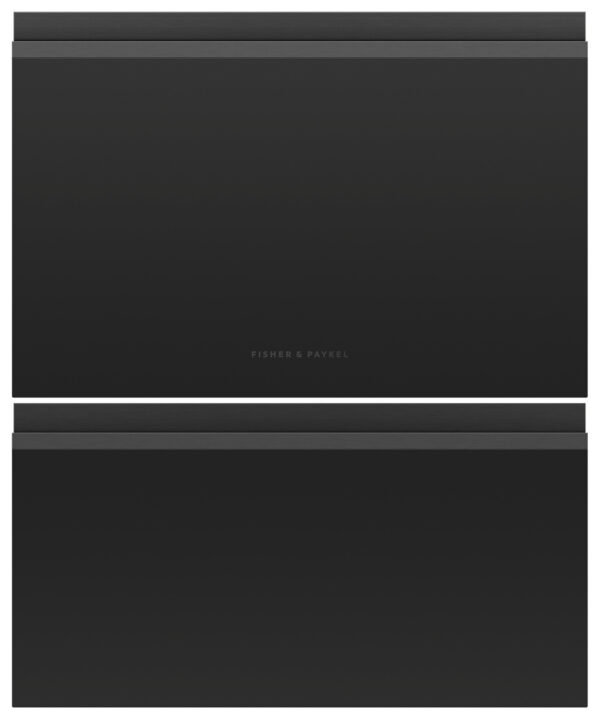 F&P BLACK GLASS DOOR PANEL FOR B/In DOUBLE DISHDRAWER DISHWASHER - Compatible with DD60DI9 & DD60DHI9