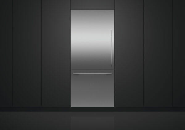 F&P SQUARE SLIM ALUMINIUM HANDLE KIT x 2 - for 91cm Fridge Freezer