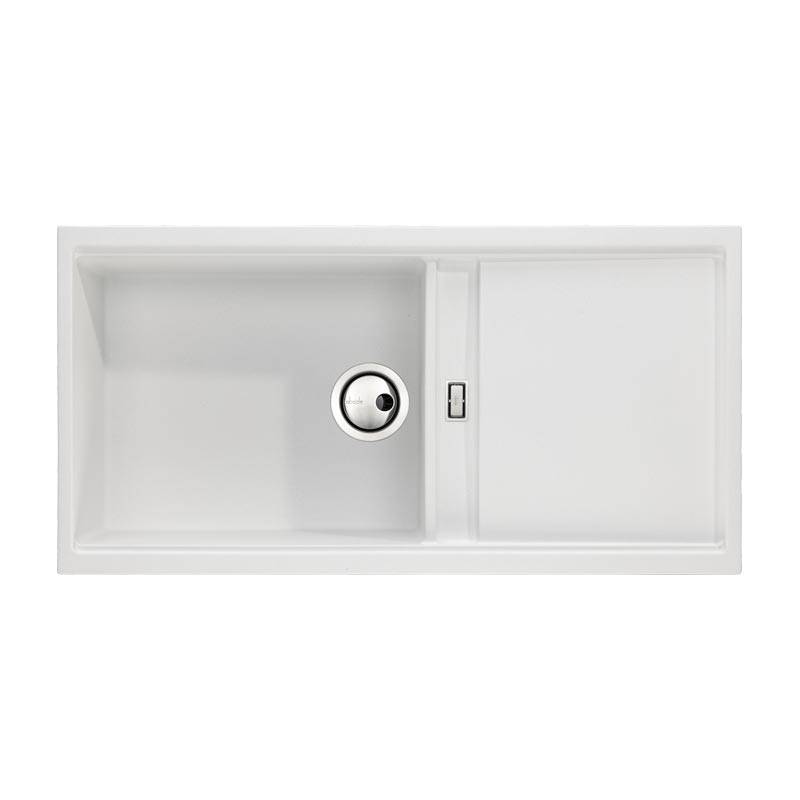 ABODE Synchronist Large 1.25 Bowl & Drainer - Inset or Undermount - Image 2