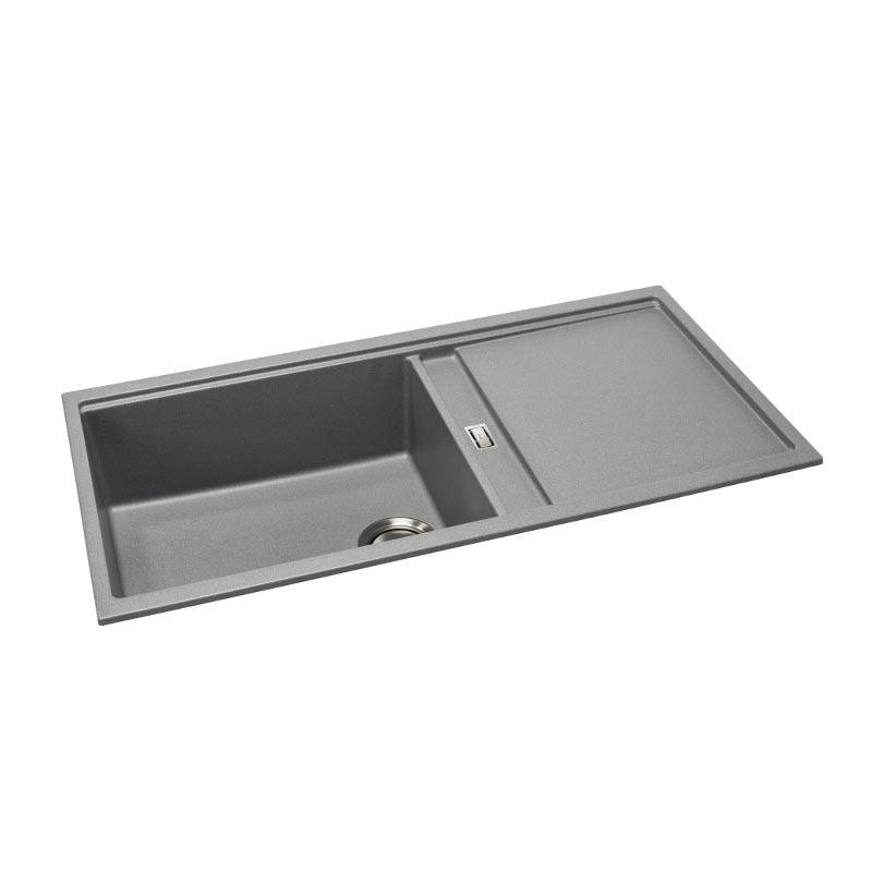ABODE Synchronist Large 1.25 Bowl & Drainer - Inset or Undermount - Image 5