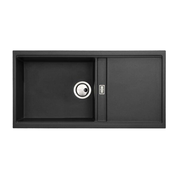 ABODE Synchronist Large 1.25 Bowl & Drainer - Inset or Undermount - Image 7