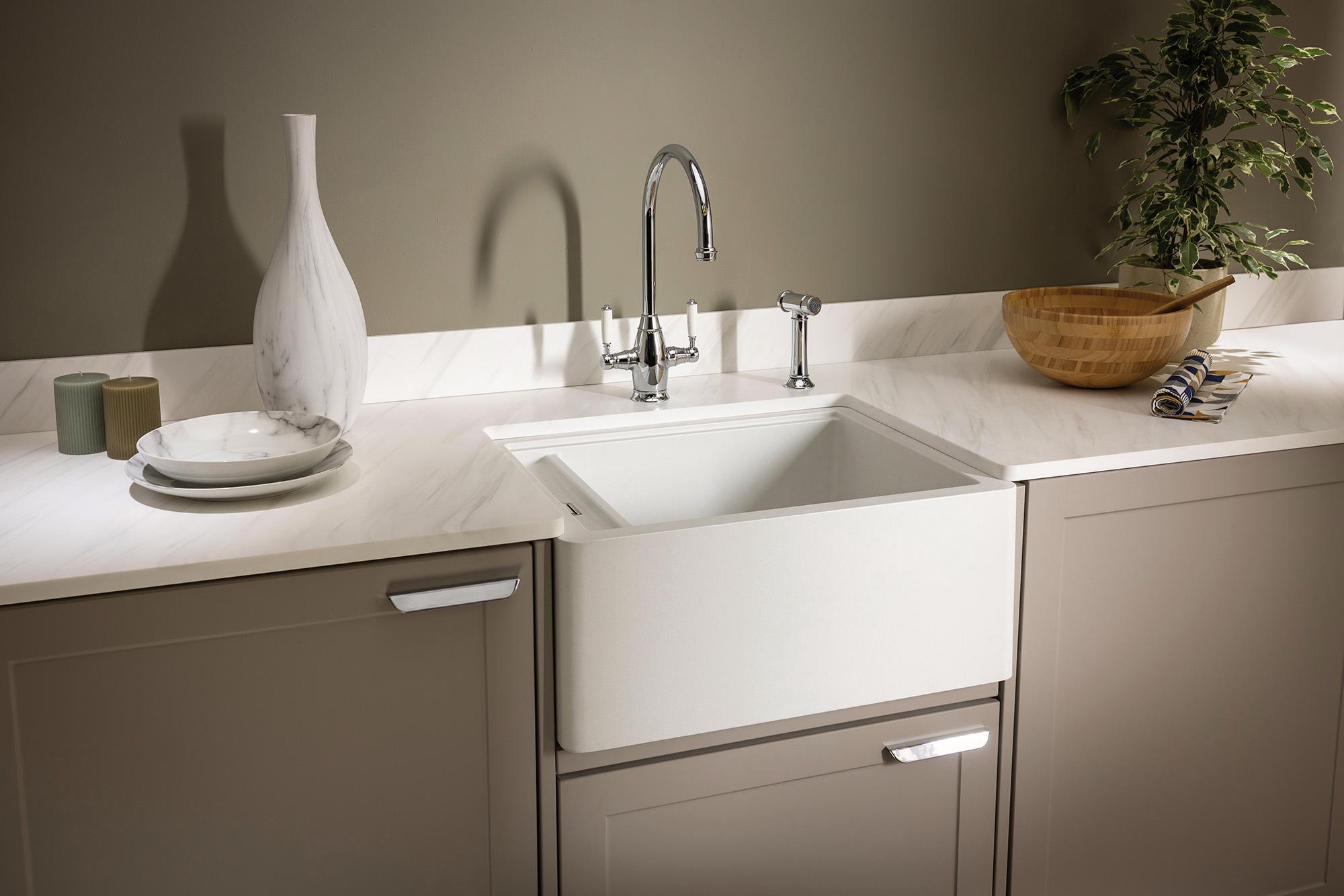 ABODE Optima Granite Single Bowl - Undermount or Apron Front - Image 7