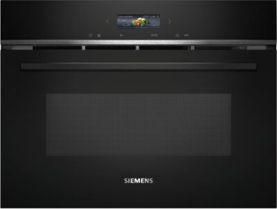 SIEMENS iQ700 BUILT-IN COMPACT MICROWAVE - Black