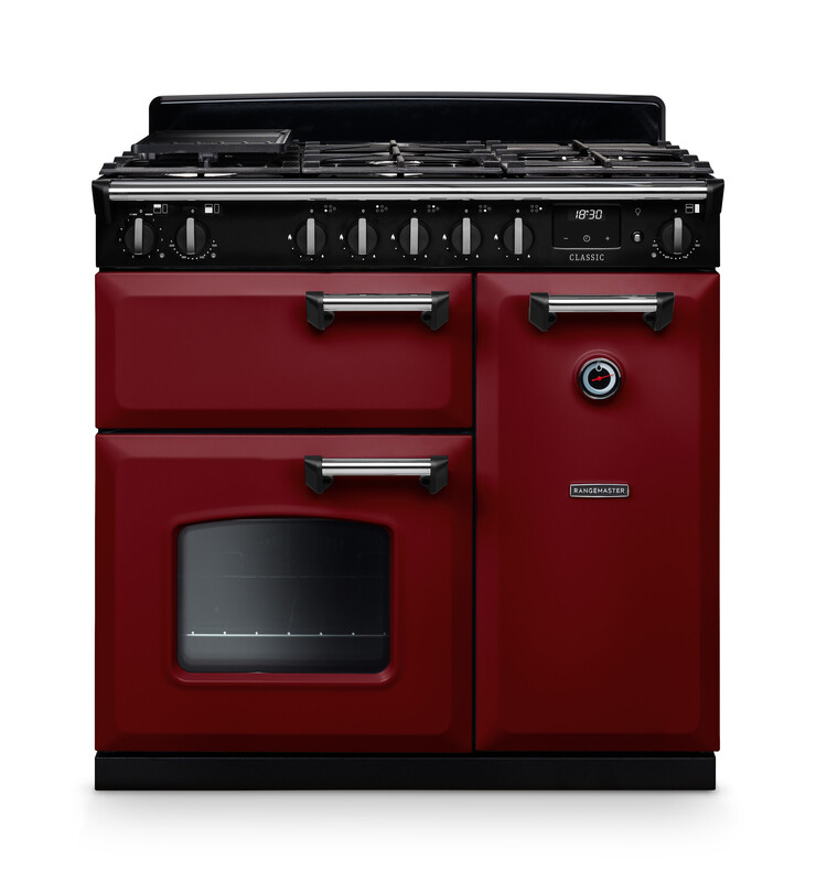 RANGEMASTER CLASSIC 90 - Chrome Trim - Dual Fuel - Image 3