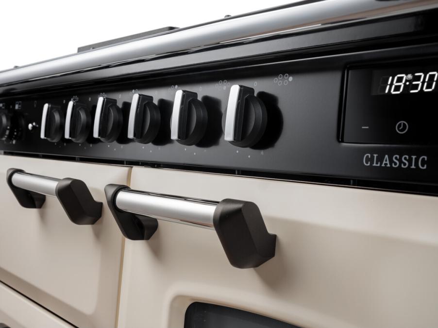 RANGEMASTER CLASSIC 90 - Chrome Trim - Dual Fuel - Image 9