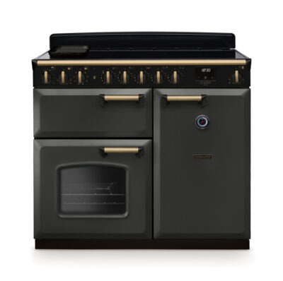 RANGEMASTER CLASSIC DELUXE 100 - Antique Brass Trim - Induction