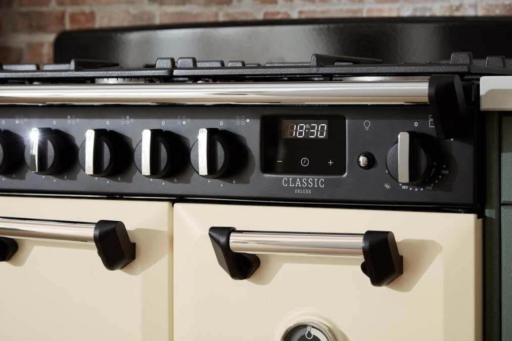 RANGEMASTER CLASSIC DELUXE 90 - Chrome Trim - Dual Fuel - Image 12