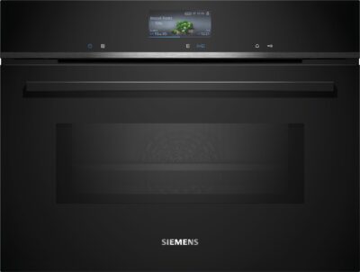 SIEMENS iQ700 BUILT-IN COMPACT MF OVEN WITH MW - Black