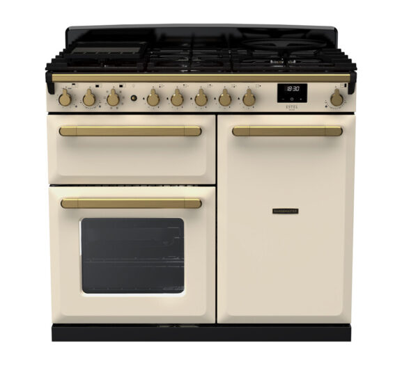ESDL100DFPPCRAB1 - Pale Cream & Brass