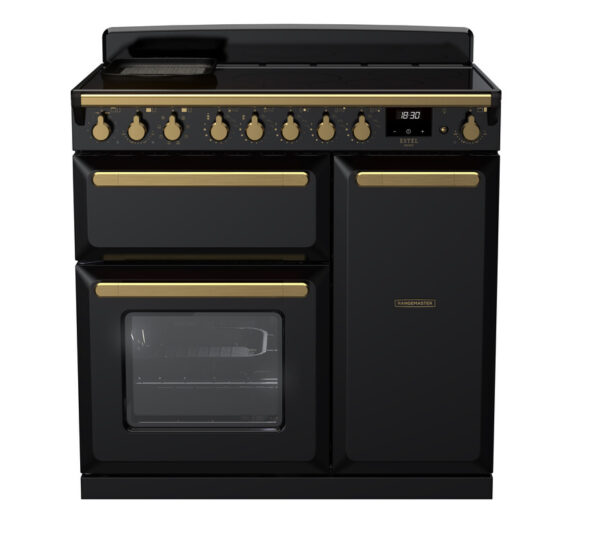 RANGEMASTER ESTEL DELUXE 90 - Brass Trim - Induction