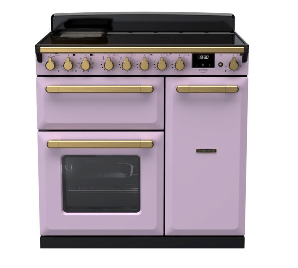 RANGEMASTER ESTEL DELUXE 90 - Brass Trim - Induction - Image 7