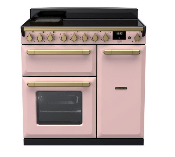RANGEMASTER ESTEL DELUXE 90 - Brass Trim - Induction - Image 6