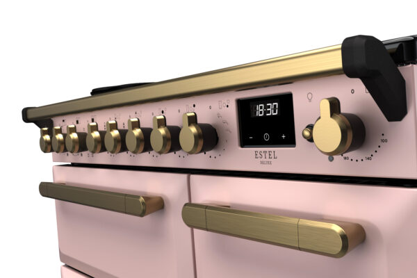 RANGEMASTER ESTEL DELUXE 90 - Brass Trim - Induction - Image 14
