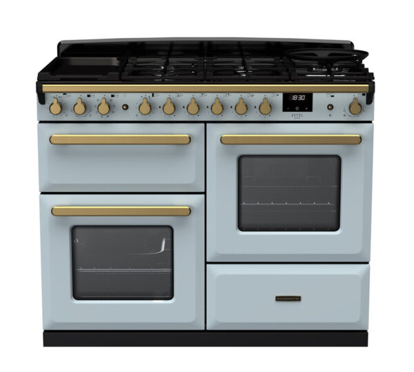 RANGEMASTER ESTEL DELUXE 110 OC - Brass Trim - Dual Fuel - Image 5