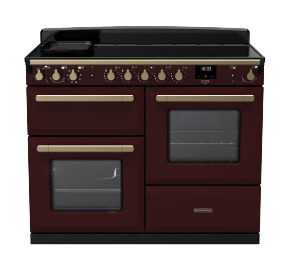 RANGEMASTER ESTEL DELUXE 110 OC - Brass Trim - Induction - Image 4