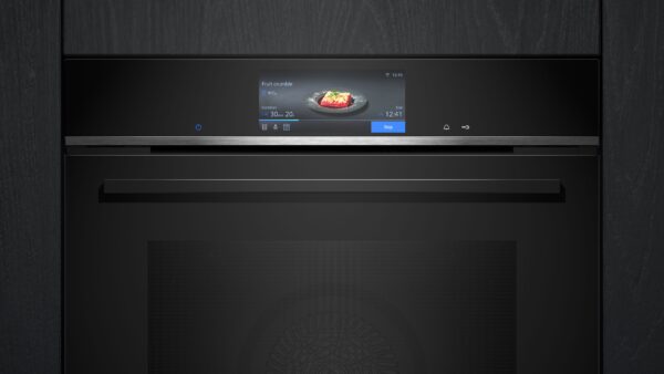 SIEMENS iQ700 BUILT-IN ACTIVECLEAN OVEN - Black - Image 2