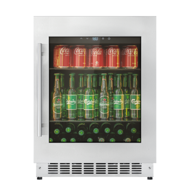 KA-BV34-SSH Single Zone Beverage Fridge - Stainless Steel