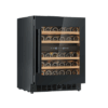 KA-W34-BH Dual Zone Wine Cabinet - Black Glass - Image 2