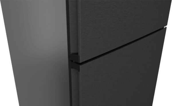 SIEMENS iQ300 FREESTANDING FRIDGE FREEZER - Black Steel - Image 6