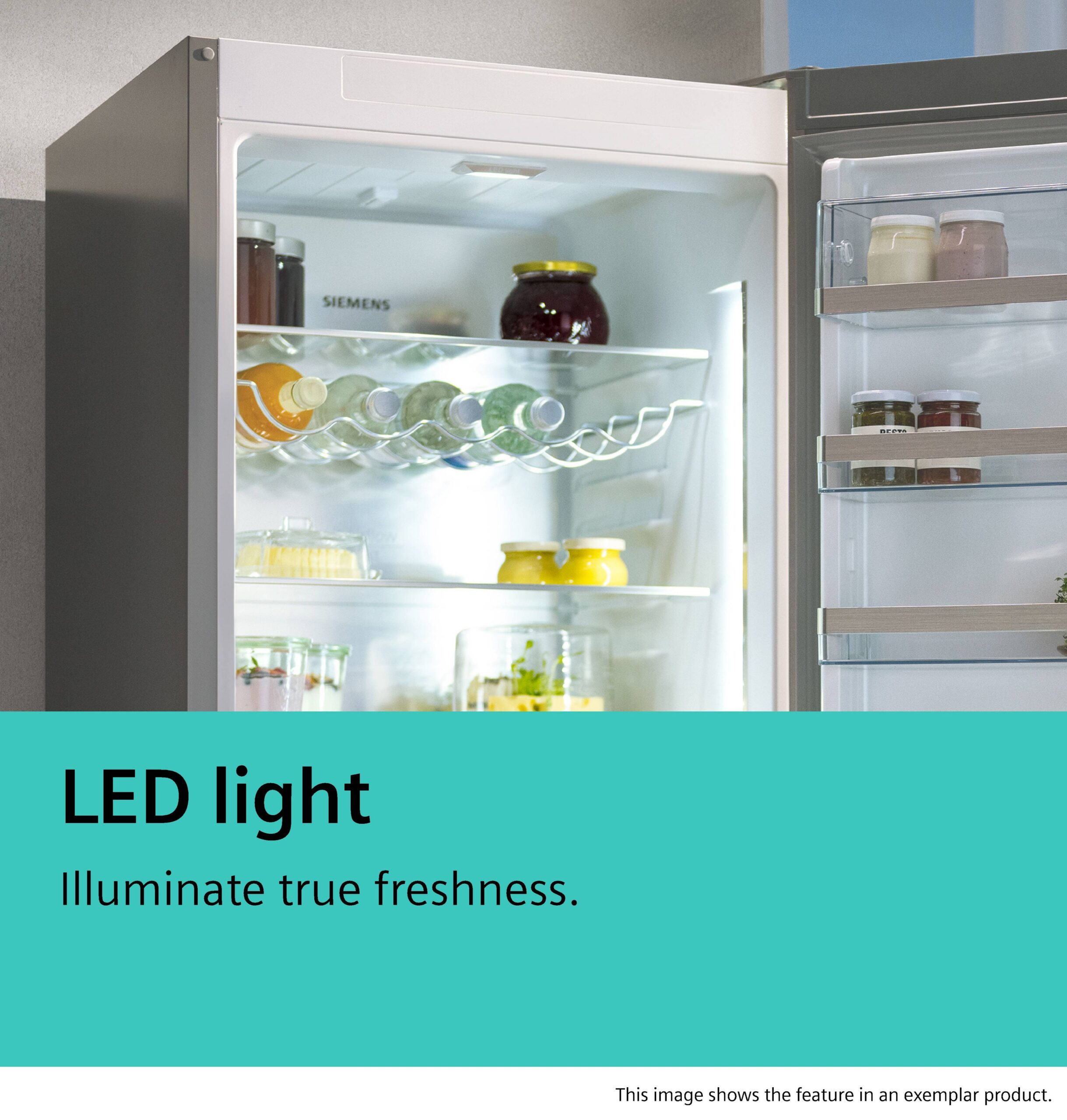 SIEMENS iQ500 FREESTANDING FRIDGE - Brushed Black Steel - Image 5