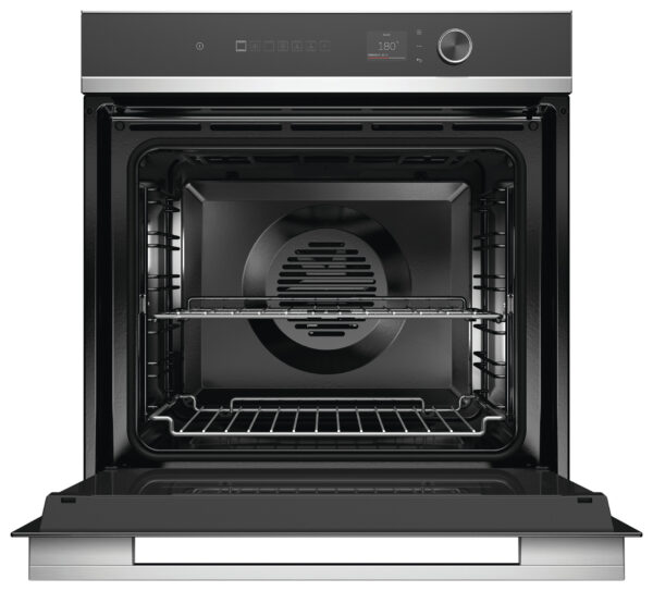 F&P SERIES 7, BUILT-IN PYROLYTIC OVEN, 60cm - 11 Function - S/S - Image 2