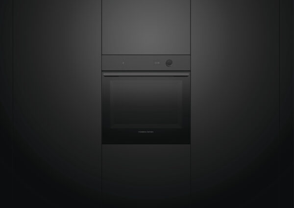 F&P SERIES 7, BUILT-IN PYROLYTIC OVEN, 60cm - 16 Function - Black Glass - Image 3
