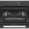 F&P SERIES 7, BUILT-IN COMPACT COMBI-MICROWAVE OVEN, 60cm - Black Glass - Image 2