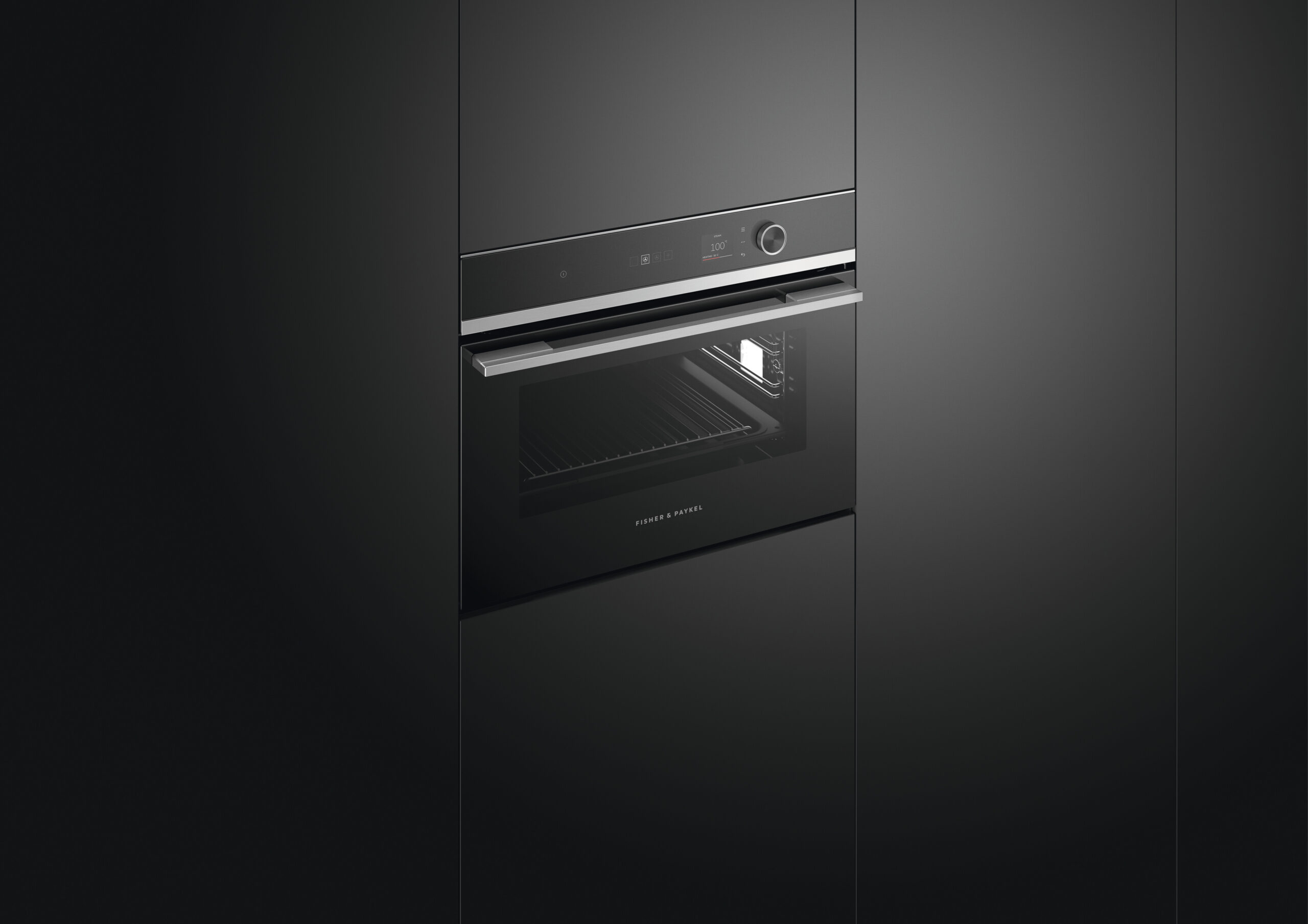 F&P SERIES 7, BUILT-IN COMPACT COMBI-STEAM OVEN, 60cm - S/S - Image 3