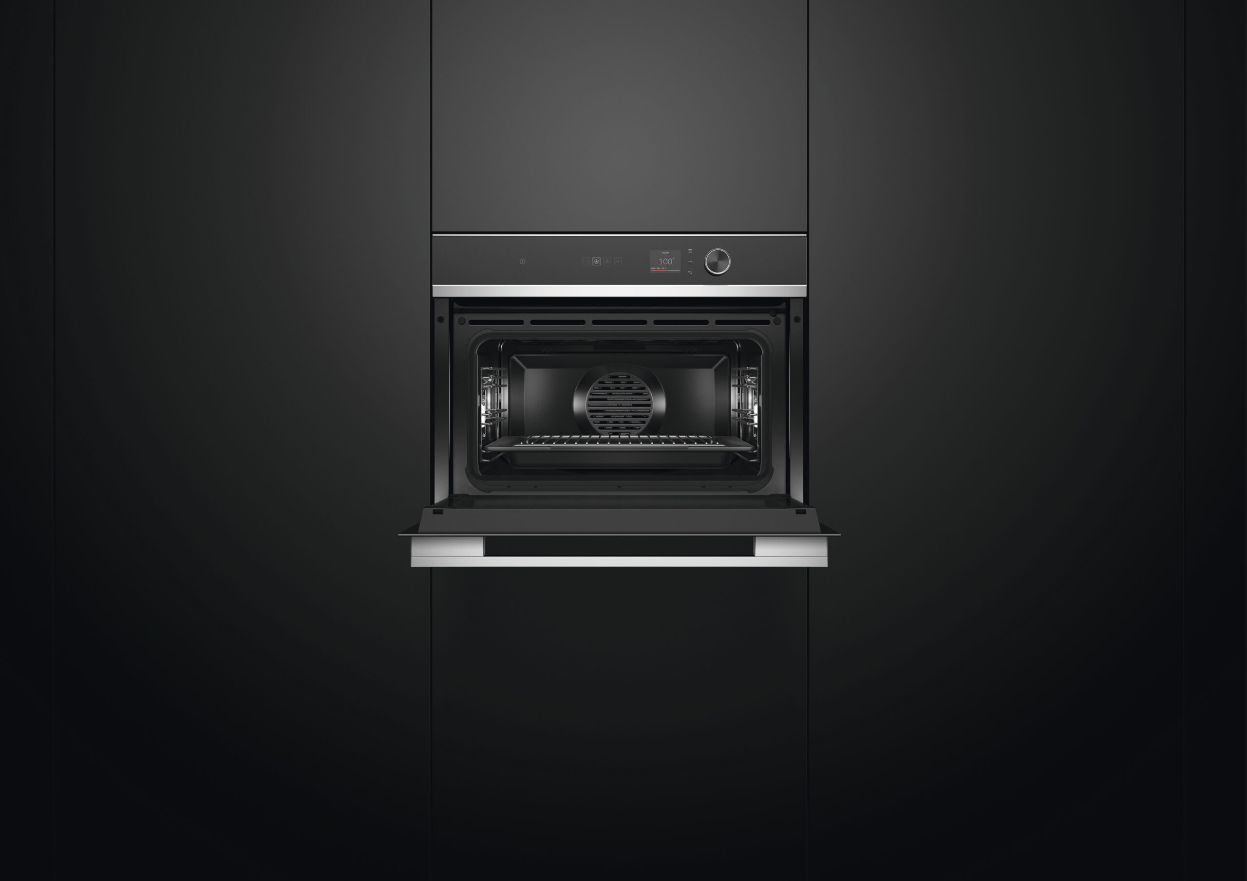 F&P SERIES 7, BUILT-IN COMPACT COMBI-STEAM OVEN, 60cm - S/S - Image 5