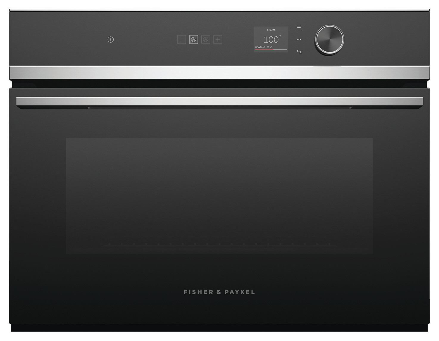 F&P SERIES 7, BUILT-IN COMPACT COMBI-STEAM OVEN, 60cm - S/S