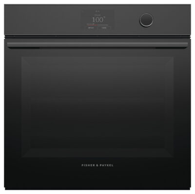 F&P SERIES 11, BUILT-IN COMBI-STEAM OVEN, 60cm - 23 Function - Black Glass