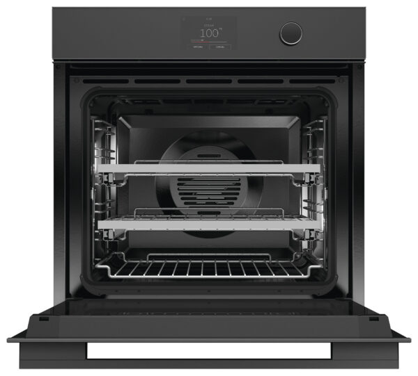 F&P SERIES 11, BUILT-IN COMBI-STEAM OVEN, 60cm - 23 Function - Black Glass - Image 2