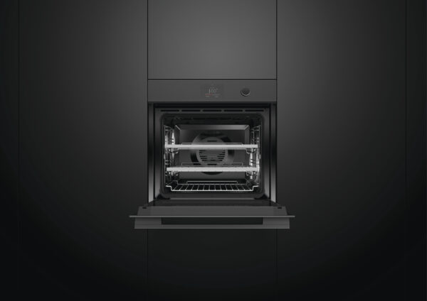 F&P SERIES 11, BUILT-IN COMBI-STEAM OVEN, 60cm - 23 Function - Black Glass - Image 4