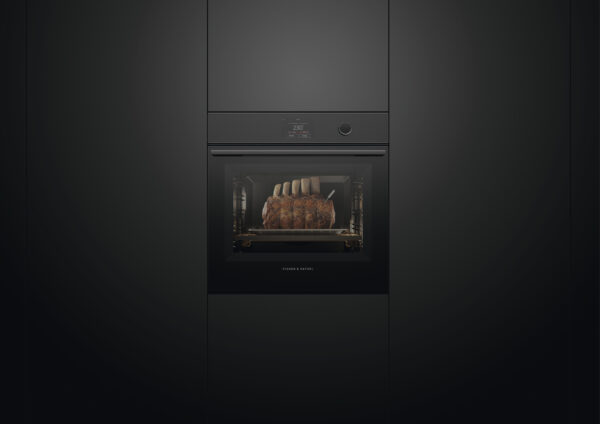 F&P SERIES 11, BUILT-IN COMBI-STEAM OVEN, 60cm - 23 Function - Black Glass - Image 5