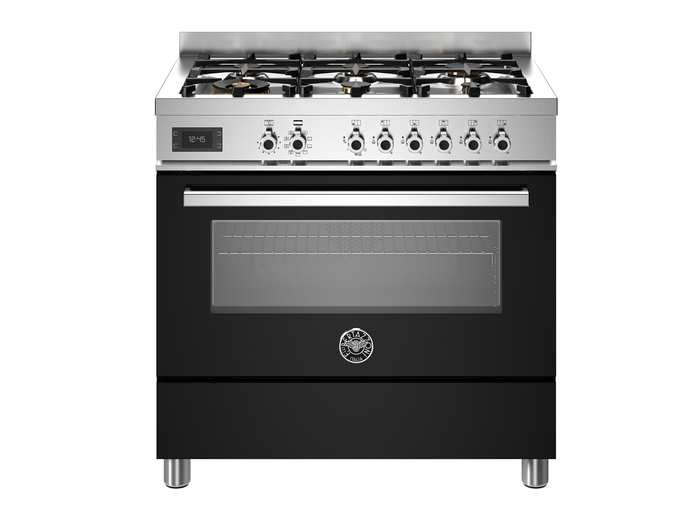 BERTAZZONI - Professional Series - 90cm Single Oven Range - Dual Fuel