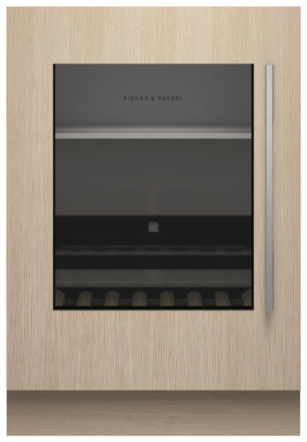 F&P SERIES 9, 60cm BUILT-IN BEVERAGE CENTRE - Glass Door