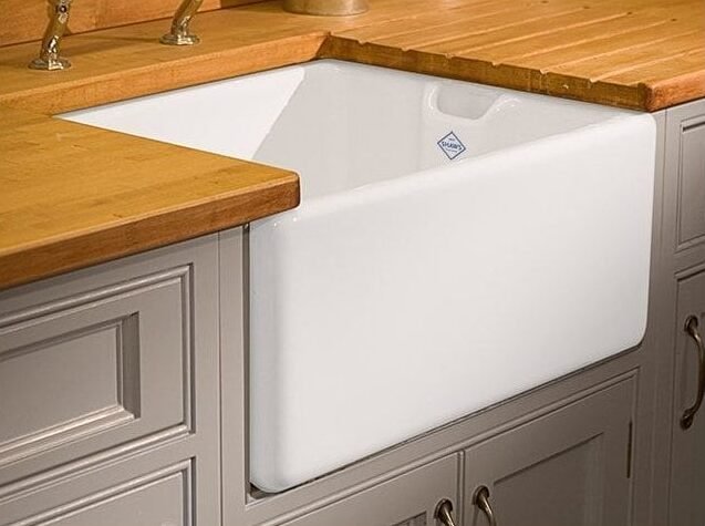 SHAWS PENNINE BELFAST SINK - White - Image 2