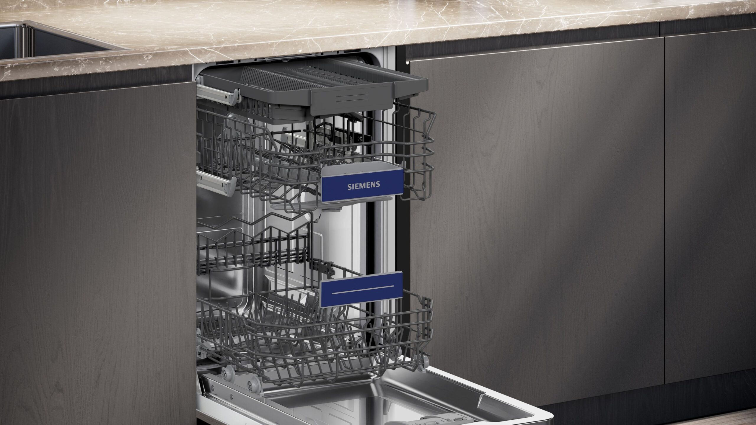 SIEMENS iQ300 45cm BUILT-IN DISHWASHER - varioHinge - Image 9