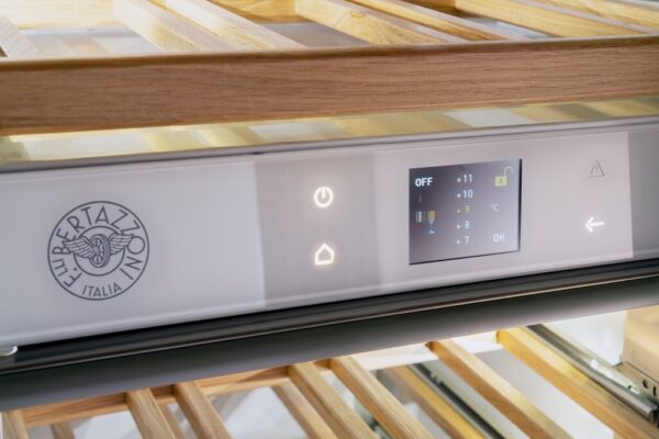 BERTAZZONI Master Series 45cm BUILT-IN COLUMN WINE CABINET - LH - S/S - Image 3