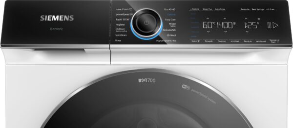 SIEMENS iQ700 FREESTANDING 9kg WASHING MACHINE - 1400rpm - Image 5